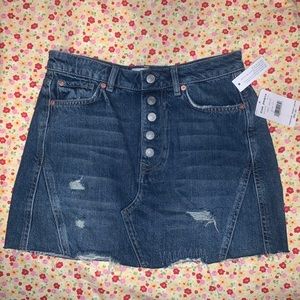 SOLDBrand new Free People denim skirt
